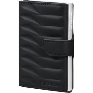 Kreditkartenetui Samsonite Alu Fit Slide-Up Proxis, Echt Leder