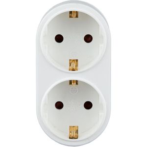 Produktbild für Steckdosenadapter Orno AE-13270(GS)/W, weiß