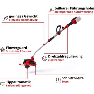 Produktbild für Rasentrimmer Einhell GE-CT 36/30 Li E-Solo, Akku