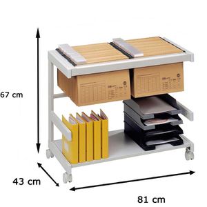 Produktbild für Hängemappenwagen Hammerbacher 18H1