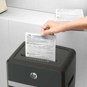 Produktbild für Aktenvernichter HP 2815 Pro Shredder 24CC, mit Rollen