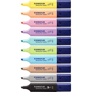 Produktbild für Textmarker Staedtler Textsurfer Classic, 10 Stück