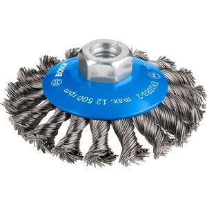 Drahtbürste Bosch Pro gezopft, Kegelbürste