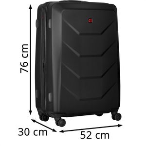 Produktbild für Koffer Wenger Prymo Large, erweiterbar, schwarz