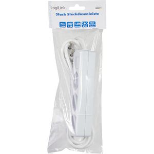 Produktbild für Steckdosenleiste LogiLink LPS229, mit 1,5m Kabel