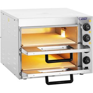 Produktbild für Pizzaofen Royal-Catering RCPO-3000-2PS-1