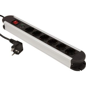 Produktbild für Steckdosenleiste McPower SL-06, mit 1,4m Kabel