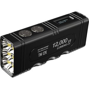 Taschenlampe Nitecore TM12K, LED, aufladbar