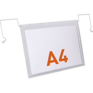 Kennzeichnungstasche Durable 118519, A4 quer