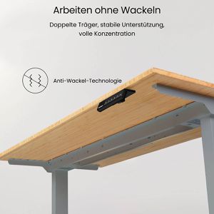 Produktbild für Schreibtischgestell FlexiSpot E5S-Lite, 4 Memoryspeicher