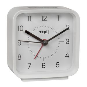 Produktbild für Wecker TFA 60.1044.02.10 weiß, analog