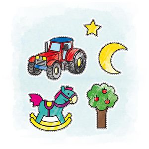 Produktbild für Malbuch Trötsch Kinderbastelei