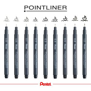 Produktbild für Fineliner Pentel Pointliner, S20P-4A