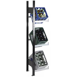 Anbauregal Schulte 37002-S, für Getränkekistenregal