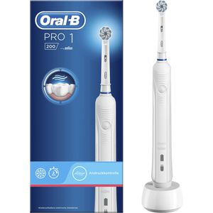 Elektrische-Zahnbürste Oral-B Pro 1 200, weiß