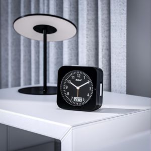 Produktbild für Wecker Mebus 25609 schwarz, analog