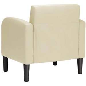 Produktbild für Loungesessel vidaXL 4100530, creme