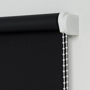 Produktbild für Rollo Liedeco Uni, verdunkelnd, schwarz