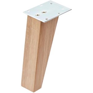 Möbelfuß Fackelmann Finn 84600, eiche, Holz