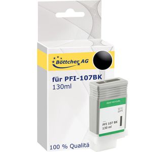 Produktbild für Tinte Böttcher-AG für Canon PFI-107BK