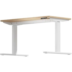 Produktbild für Schreibtisch Bisley E-WonderTech, ahorn / weiß