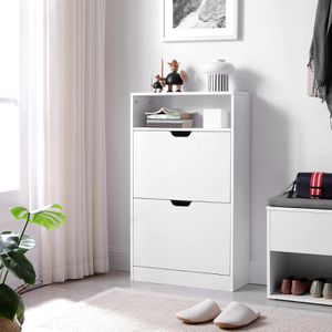 Produktbild für Schuhschrank Vasagle LBC040W01, weiß