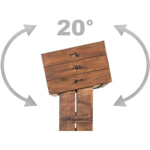Produktbild für Hochbeet hecht-international Cube 2, aus Holz