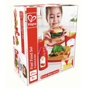 Produktbild für Kinderküchen-Zubehör Hape Fastfood-Set