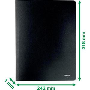 Produktbild für Schnellhefter Leitz 3904-00-95 recycle, A4 schwarz