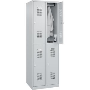 Produktbild für Spind CP-Möbel Basis PLUS, lichtgrau