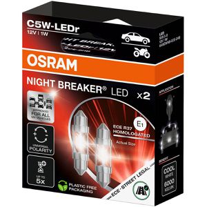 Produktbild für Auto-Lampe OSRAM Night Breaker, 6000 Kelvin, C5W
