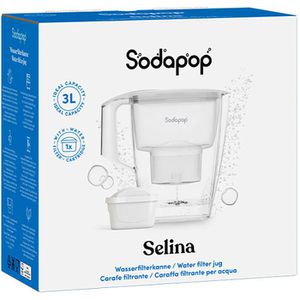 Produktbild für Wasserfilter-Kanne Sodapop Selina, 3 Liter
