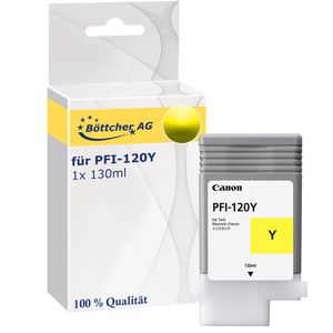 Produktbild für Tinte Böttcher-AG für Canon PFI-120Y