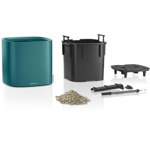 Produktbild für Übertopf Lechuza PILA Color Planter, petrolblau, 35x33x35 cm