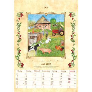 Produktbild für Bildkalender Alpha 100 jähriger Kalender, Jahr 2027