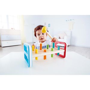 Produktbild für Motorikspielzeug Hape E0506, Regenbogen-Klopfbank
