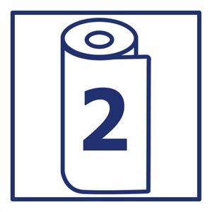 Produktbild für Küchenrolle Lucart EcoNatural Maxi³, Jumborolle, 2-lagig