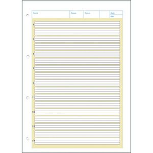 Produktbild für Arbeitsblock Herlitz 215020 x-book, A4, liniert