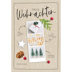 Produktbild für Weihnachtskarte Böttcher-AG 224700, sortiert