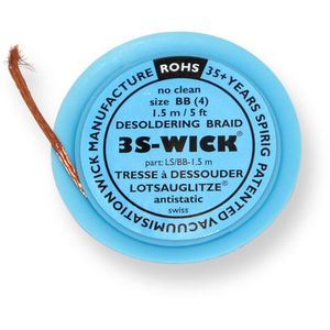 Entlötlitze Ersa NoClean Spirig 3S WICK2.7-1.5