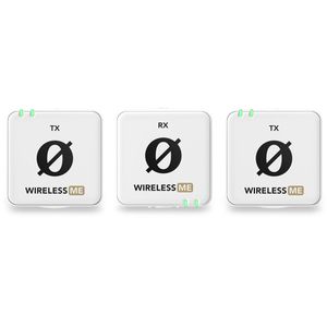 Produktbild für Mikrofon RODE Wireless ME Dual, weiß