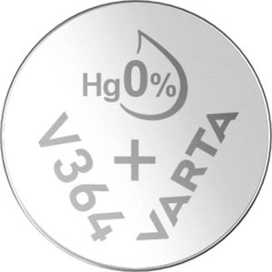 Produktbild für Knopfzelle Varta V364 / SR60 / SR621 / SG1