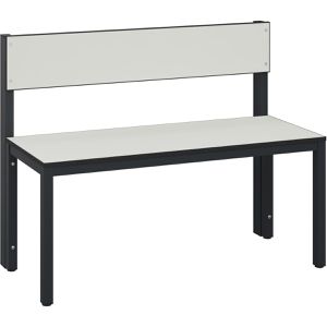 Umkleidebank CP-Möbel 8060-300, Sitzfläche Holz, 100 cm