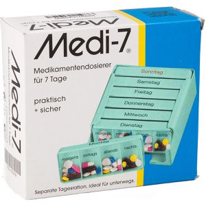 Produktbild für Tablettenbox Medi-7 7 Tage