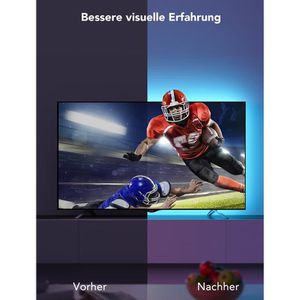 Produktbild für LED-Streifen Govee Backlight, dimmbar, weiß + RGB