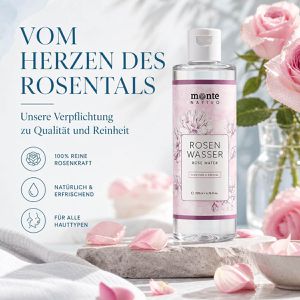 Produktbild für Gesichtswasser Monte-Nativo Rosenwasser, beruhigend