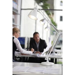 Produktbild für Schreibtischlampe Luxo L-1, weiß, LED