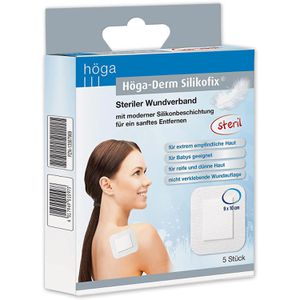 Produktbild für Pflaster Höga Derm Silkofix, 5 Strips