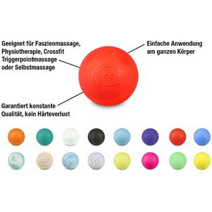 Produktbild für Faszienball Captain-LAX Lacrosse Ball