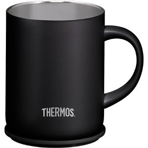 Produktbild für Thermobecher Thermos Longlife Cup black mat mit Henkel schwarz